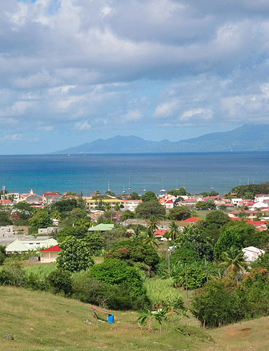 vue port louis excursion marie galante