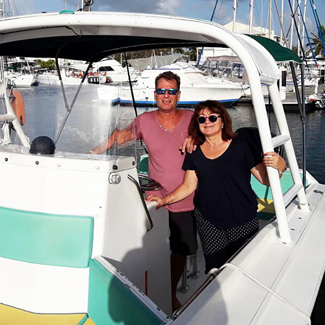 Excursion en bateau à marie-Galante